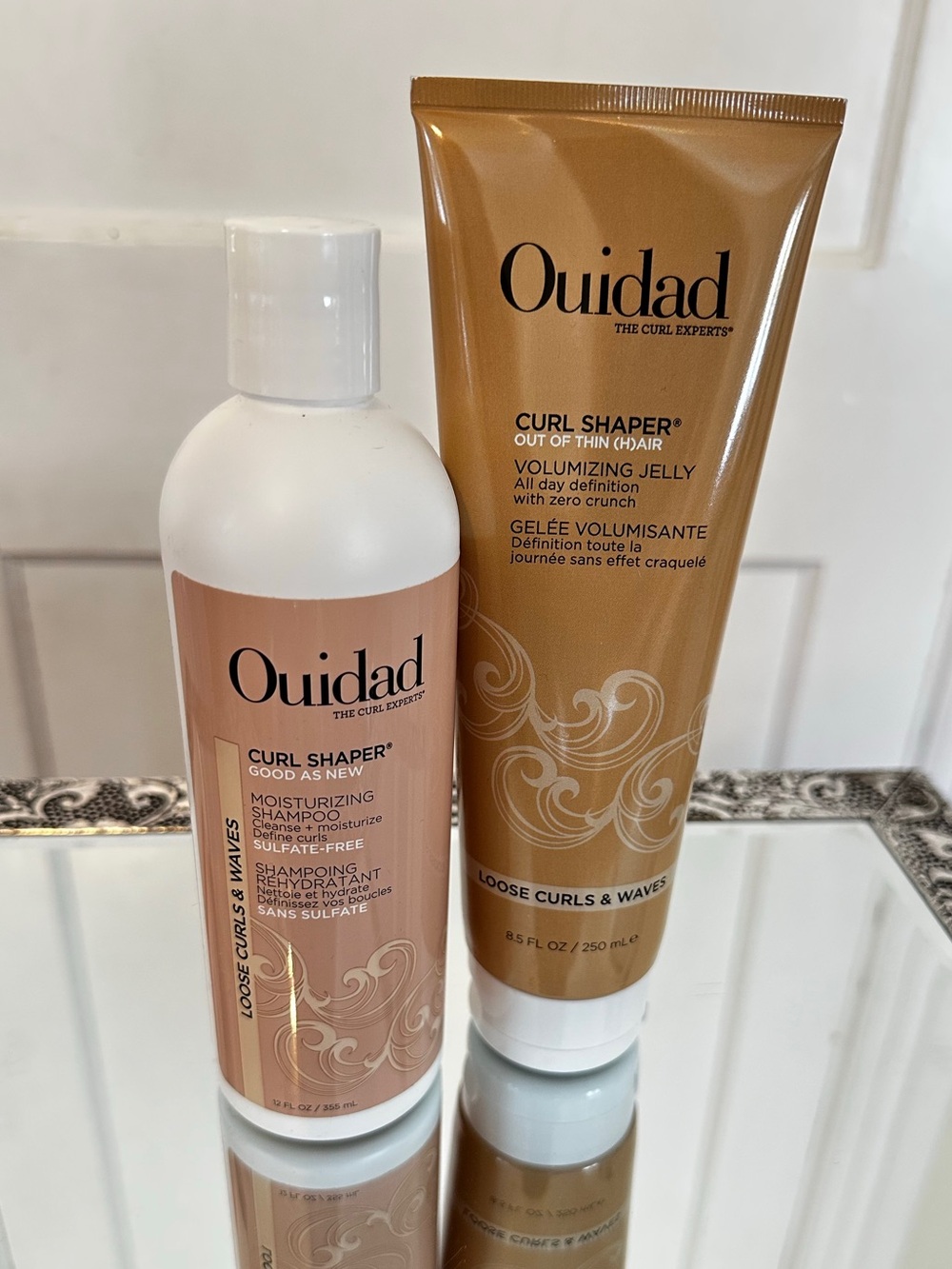Ouidad Curl Shaper Bundle - Good as New Shampoo & Out of Thin (H)air Jelly